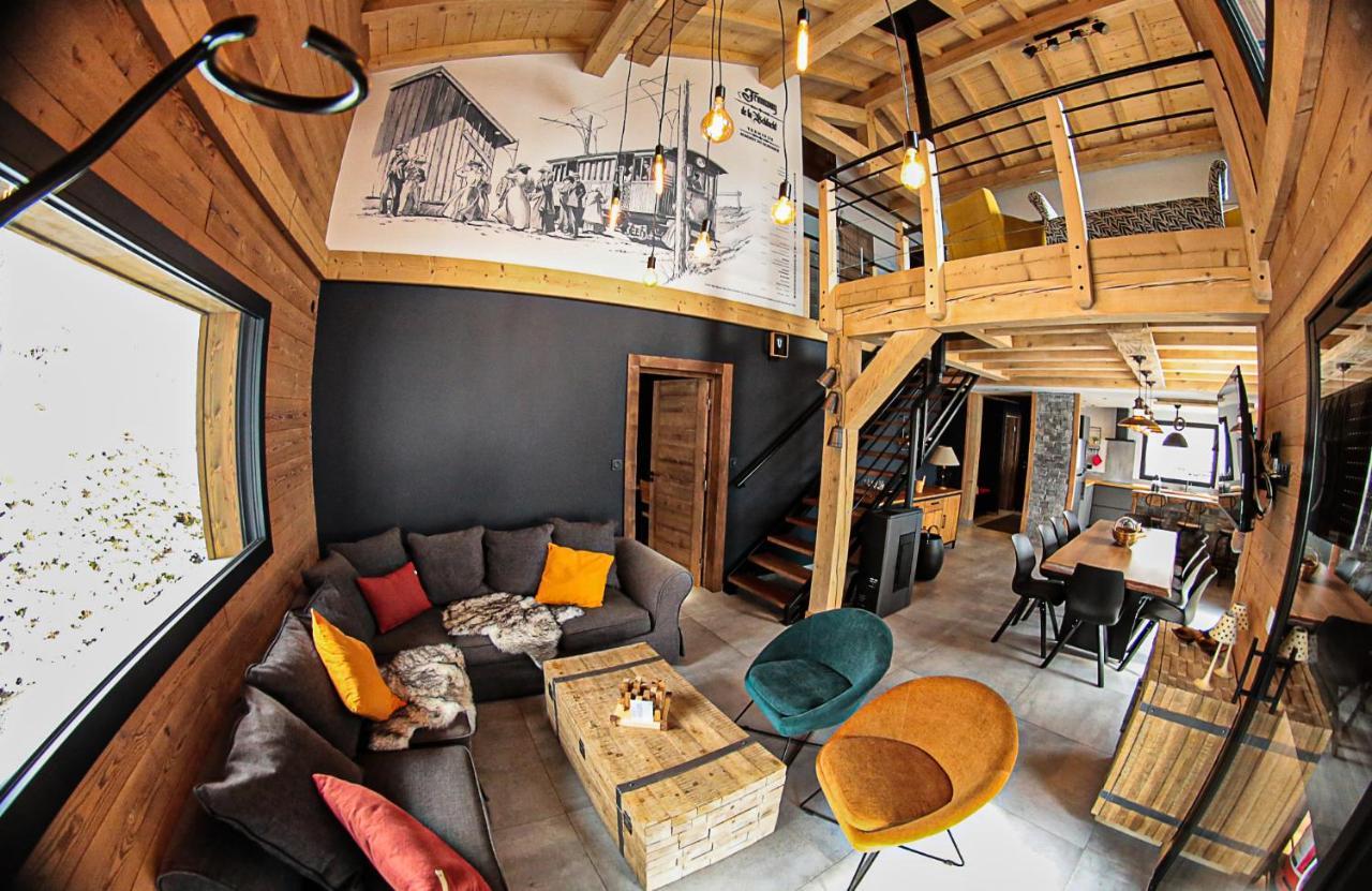 Le Chalet Margaux La Bresse Bagian luar foto