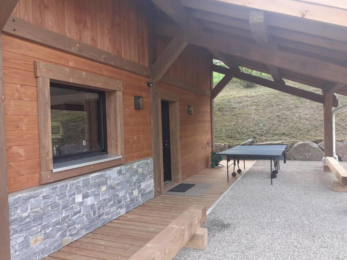 Le Chalet Margaux La Bresse Bagian luar foto