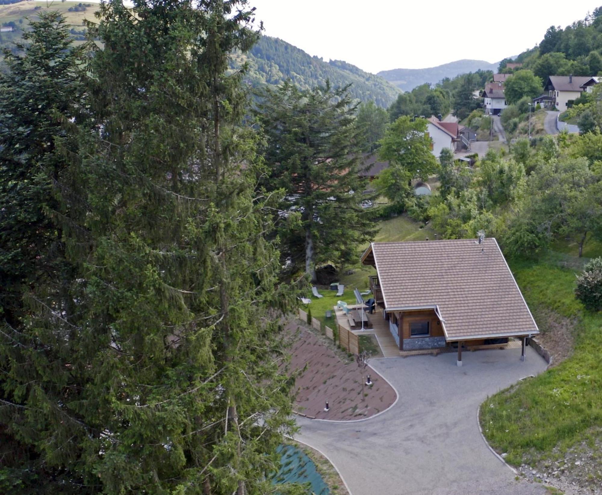 Le Chalet Margaux La Bresse Bagian luar foto