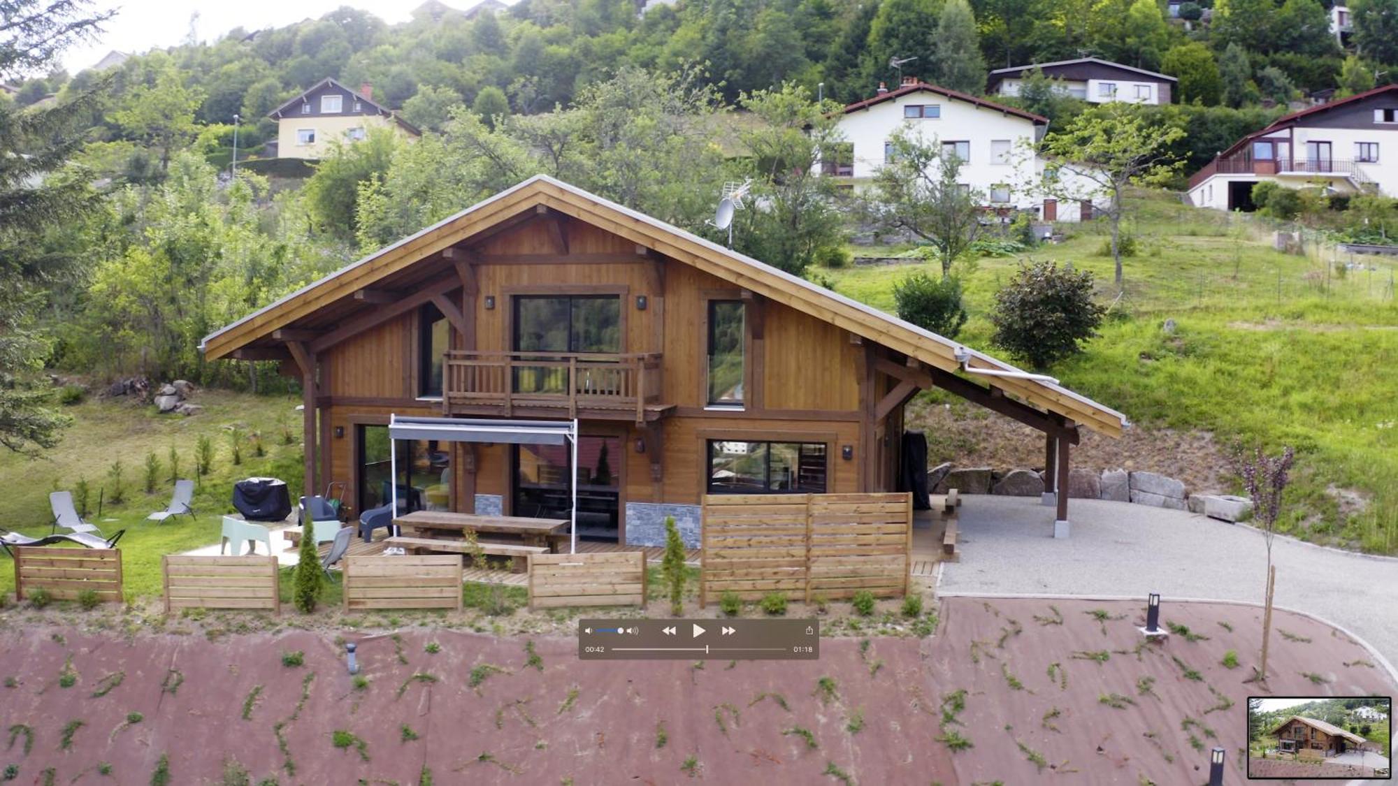 Le Chalet Margaux La Bresse Bagian luar foto